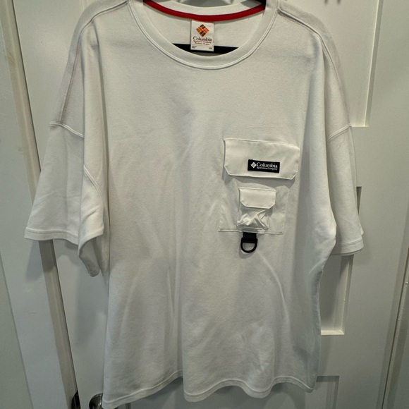 Columbia White Men's tech utility shirt - Picture 1 of 6